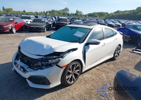 2018 Honda Civic Si z USA, uszkodzony, nr VIN 2HGFC1E58JH705851